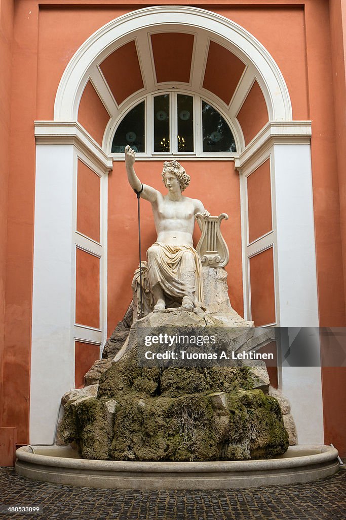 Statue Of Apollo Citaredo In Rome High-Res Stock Photo - Getty Images