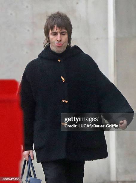 Liam Gallagher is seen on February 13, 2013 in London, United Kingdom.