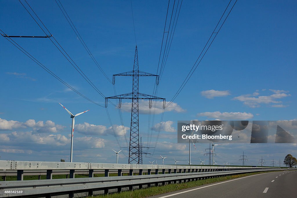 Wind Turbines As Germany Looks To Shift Energy Production Away From Nuclear Power