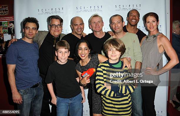 Cast of "Kaleidoscope" Frederik Hamel, Pat Towne, Philip Anthony-Rodriguez, Dean Haglund, Alex Rapport, Rico E. Anderson, Patricia Tallman, Zachary...