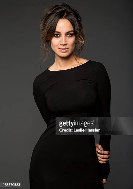 Actress Berenice Marlohe is photographed at the Tribeca Film Festival on April 19, 2014 at the Tribeca Film Festival in New York City.