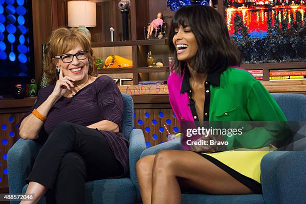 Pictured : Joy Behar and Ciara --