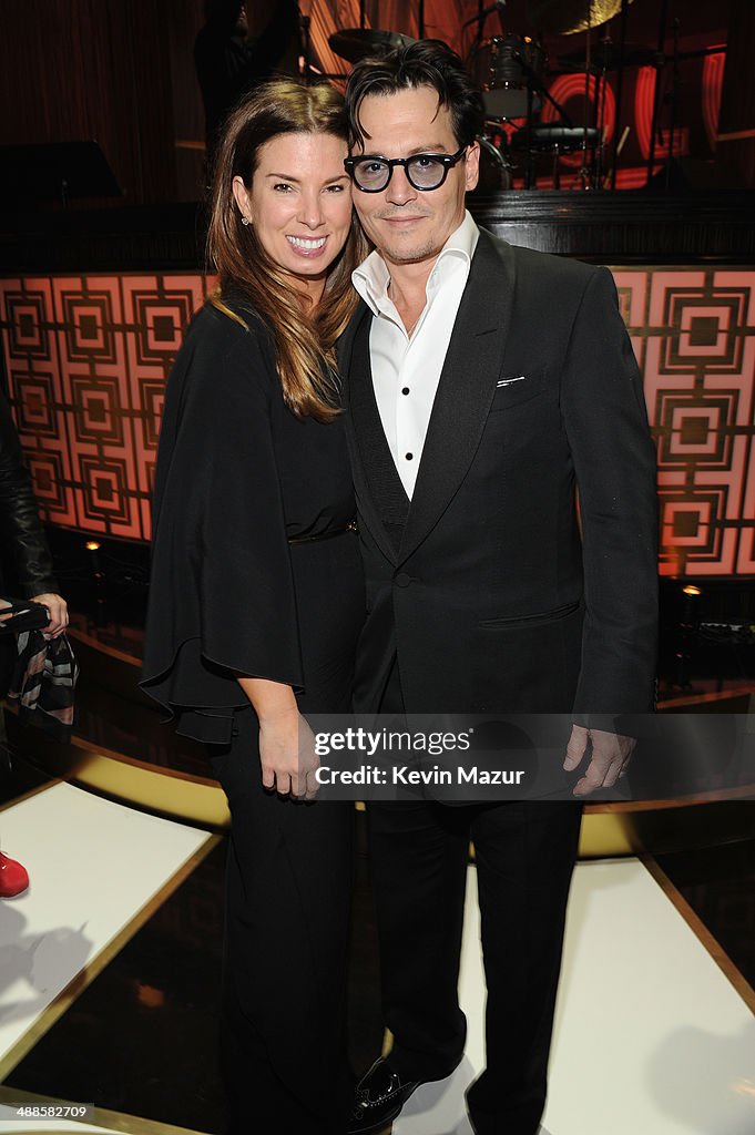 Johnny Depp attends Spike TV's "Don Rickles: One Night Only" on May