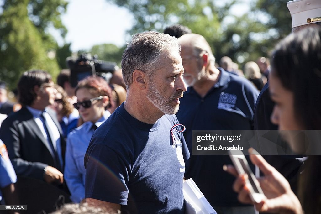 Jon Stewart Rally for 9/11 Responders