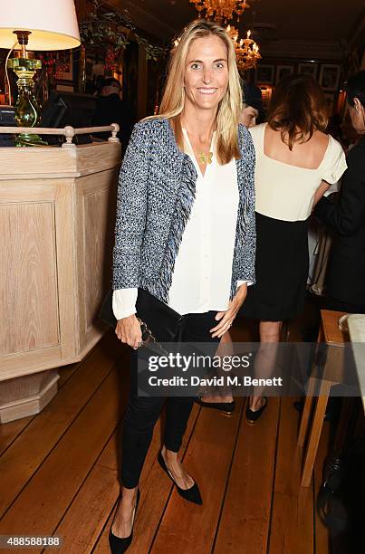 Josie Lindop attends the launch of the Bamford South Audley store in Mayfair on September 16, 2015 in London, England.