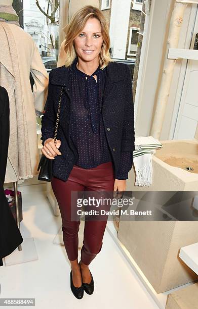 Malin Jefferies attends the launch of the Bamford South Audley store in Mayfair on September 16, 2015 in London, England.