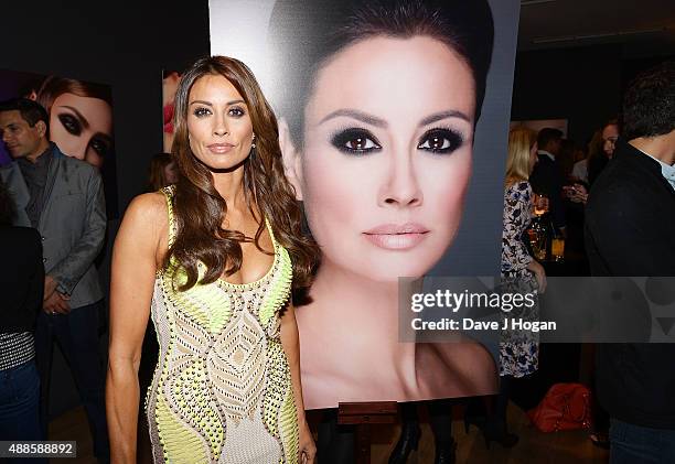 Melanie Sykes attends the book launch party for 'Simply Glamorous' By Gary Cockerill at Alon Zakaim on September 16, 2015 in London, England.