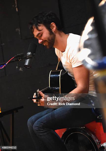 Shakey Graves performs during 16th Annual Americana Music Festival & Conference - Day 2 - NPR hosts "SONGS WE LOVE: at RCA Grand Victor Studio A on...