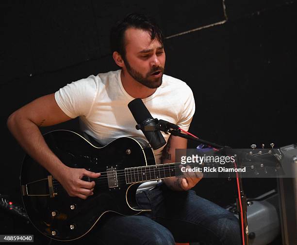 Shakey Graves performs during 16th Annual Americana Music Festival & Conference - Day 2 - NPR hosts "SONGS WE LOVE: at RCA Grand Victor Studio A on...
