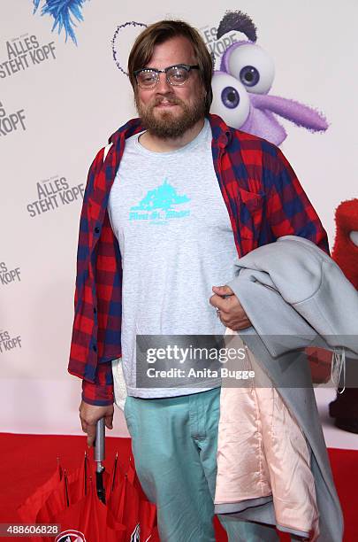 Nils Bokelberg attends the 'Alles steht Kopf' Germany premiere at Zoo Palast on September 16, 2015 in Berlin, Germany.