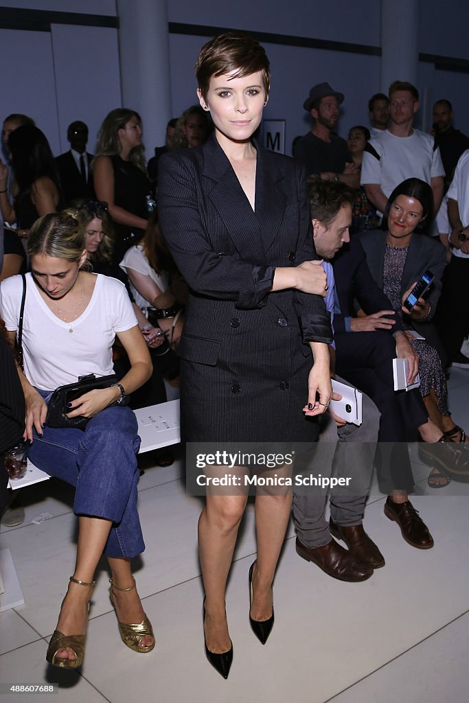 DKNY Women's - Front Row - Spring 2016 New York Fashion Week: The Shows