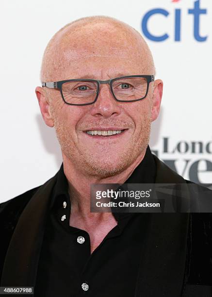 John Caudwell attends as the London Evening Standard Progress 1000 list is revealed at Canary Wharf Crossrail on September 16, 2015 in London,...