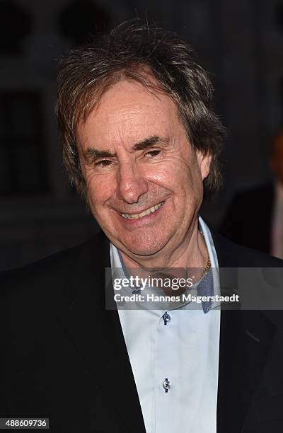 Chris de Burgh during the 'Jose Carreras Foundation Celebrates Its 20th Anniversary' at Kaisersaal on September 16, 2015 in Munich, Germany.