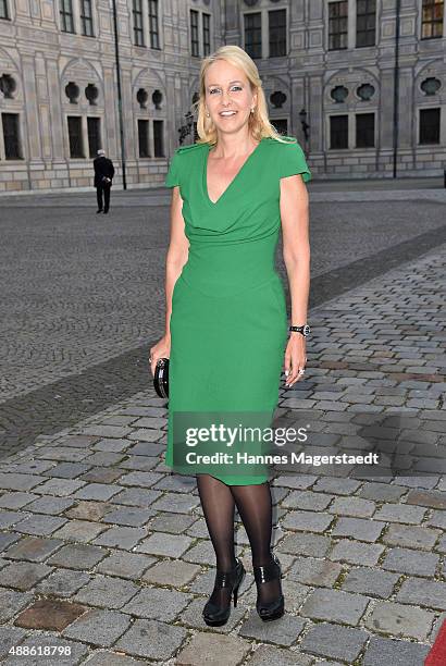 Kristina Bach during the 'Jose Carreras Foundation Celebrates Its 20th Anniversary' at Kaisersaal on September 16, 2015 in Munich, Germany.