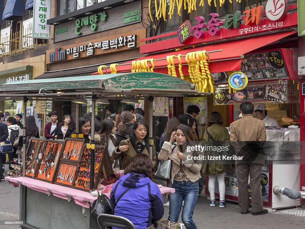 Views of Insa-dong area, Seoul, South Korea
