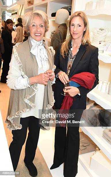Rosita Marlborough attends the launch of the Bamford South Audley store in Mayfair on September 16, 2015 in London, England.