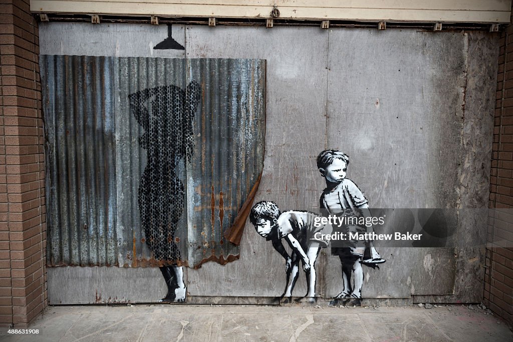 General Views Of Banksy's Dismaland