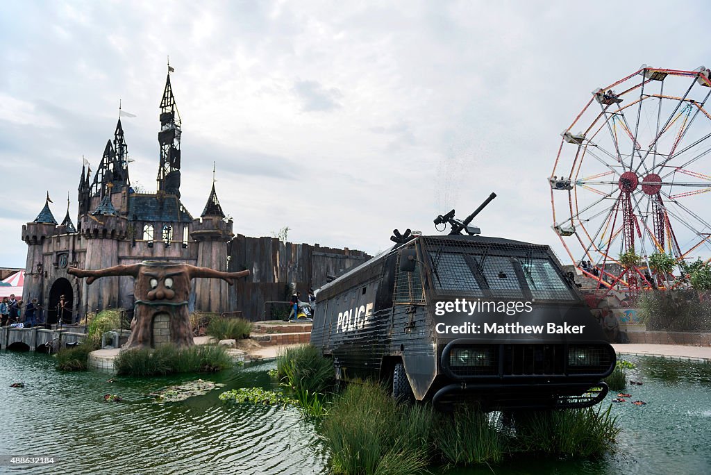 General Views Of Banksy's Dismaland