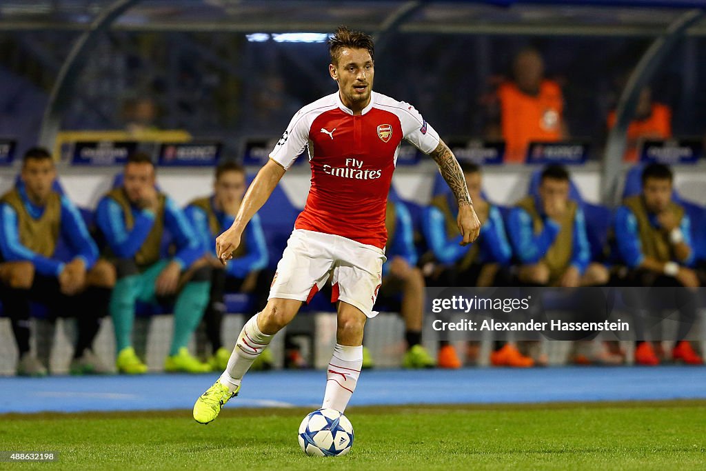 GNK Dinamo Zagreb v Arsenal FC - UEFA Champions League