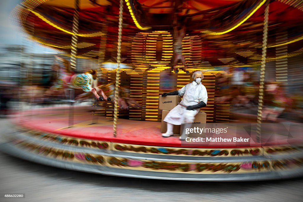 General Views Of Banksy's Dismaland
