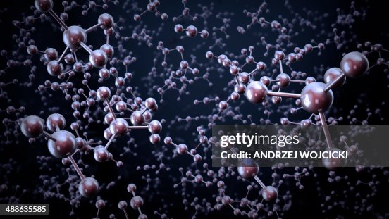 Molecules, artwork Molecules, artwork