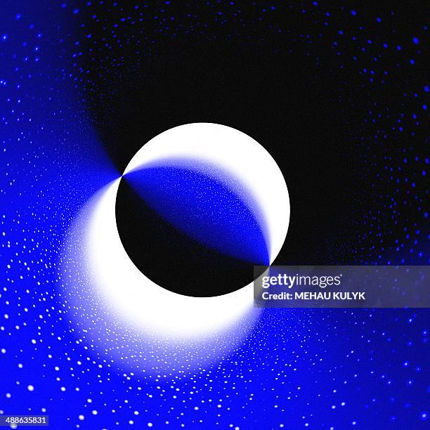 stockillustraties, clipart, cartoons en iconen met solar eclipse, artwork - verduistering