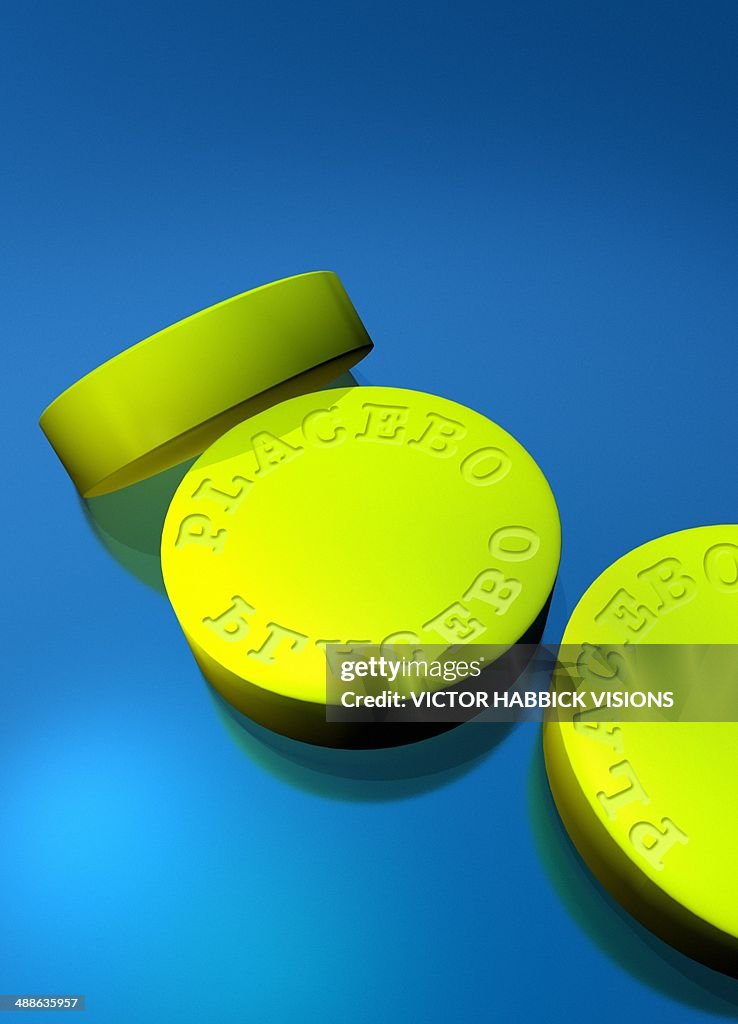 Placebo pills, artwork
