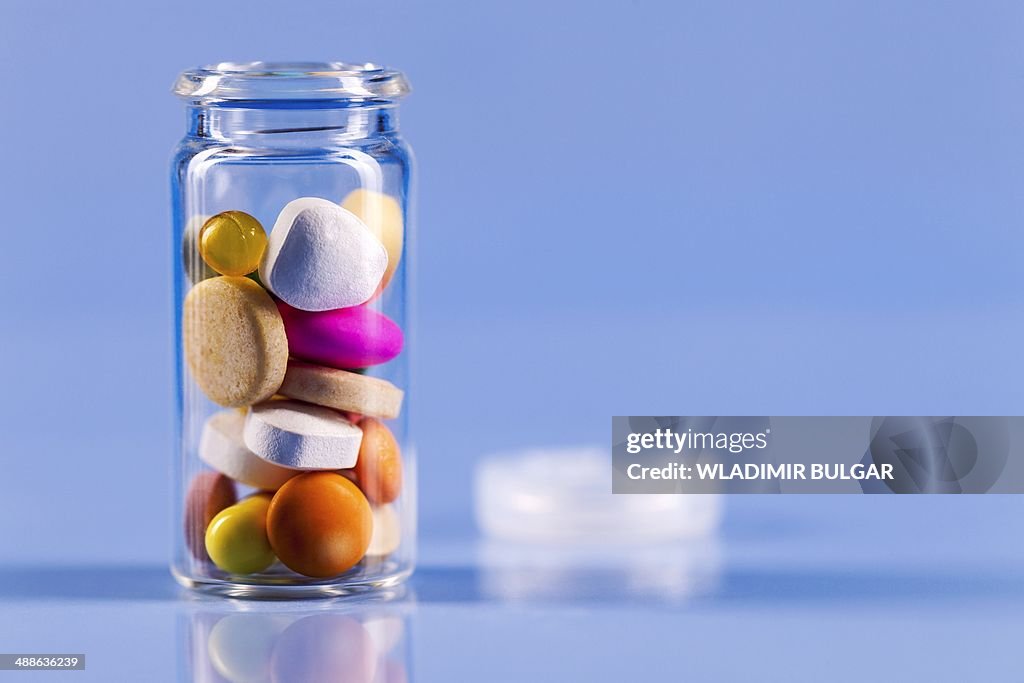 Pills in bottle