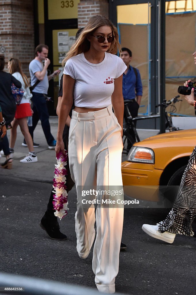 Seen Around Spring 2016 New York Fashion Week: The Shows - Day 7