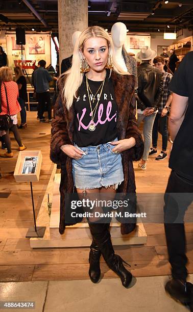 Syron attends the Levi's¨ Lot 700 London launch event on September 16, 2015 in London, England.