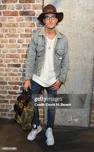 Oliver Proudlock attends the Levi's¨ Lot 700 London launch event on September 16, 2015 in London, England.