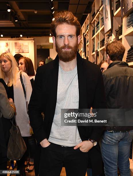 Craig McGinlay attend the Levi's¨ Lot 700 London launch event on September 16, 2015 in London, England.