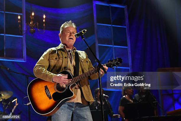 Don Henley performs onstage at the 14th annual Americana Music Association Honors and Awards Show at the Ryman Auditorium on September 16, 2015 in...