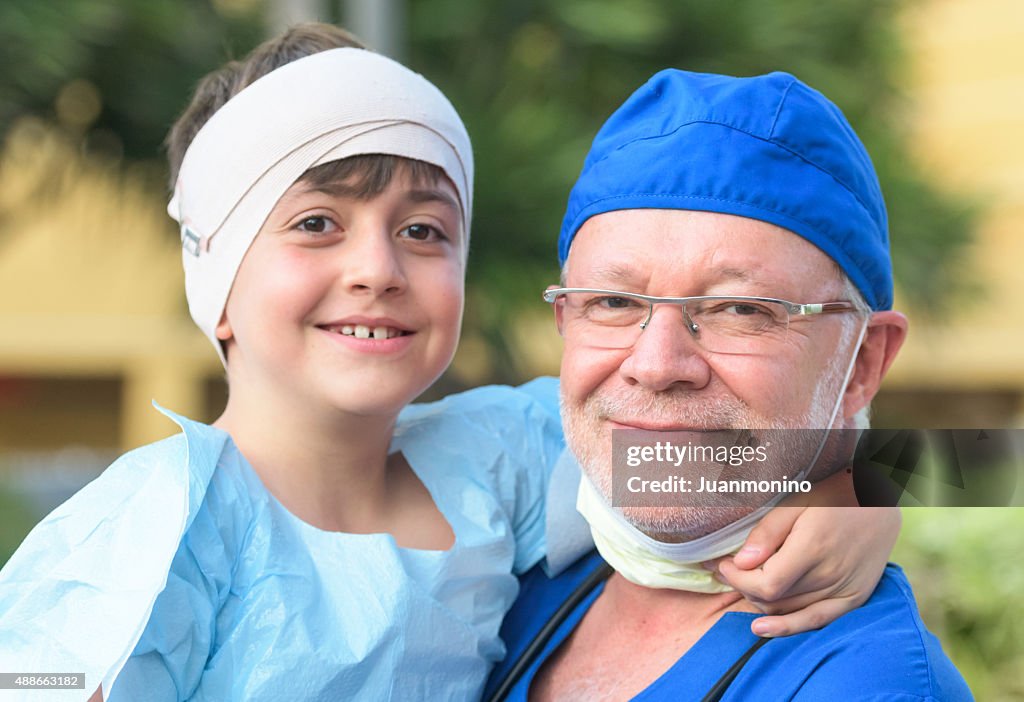 Little paciente y el médico