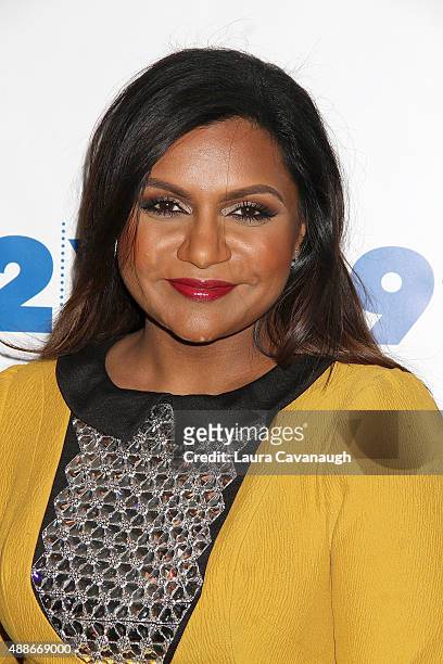 Mindy Kaling attends the 92nd Street Y Presents: Mindy Kaling In Conversation With Tina Fey at 92nd Street Y on September 16, 2015 in New York City.