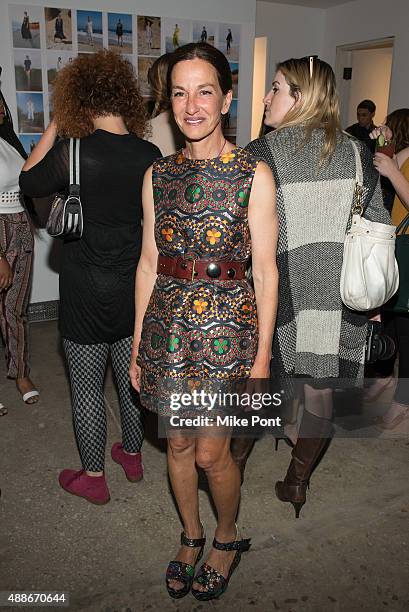 Designer Cynthia Rowley attends the Cynthia Rowley Presentation during Spring 2016 New York Fashion Week at Cynthia Rowley on September 16, 2015 in...