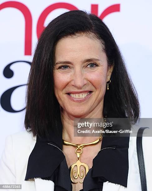 Actress Mimi Rogers arrives at the Los Angeles premiere of 'The Other Woman' at Regency Village Theatre on April 21, 2014 in Westwood, California.