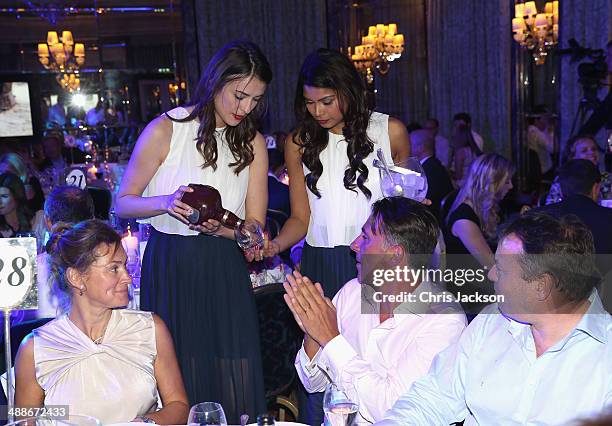 General view of guests during the Sentebale Summer Party at the Dorchester Hotel on May 7, 2014 in London, England.