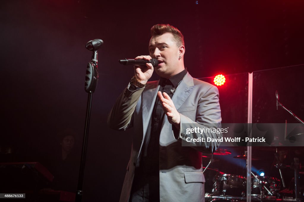 Sam Smith In Concert At Le Trabendo In Paris