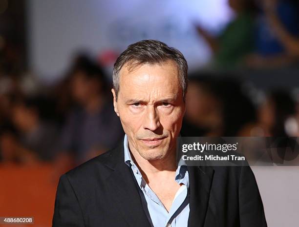 Michael Wincott arrives at the "Forsaken" premiere during 2015 Toronto International Film Festival held at Roy Thomson Hall on September 16, 2015 in...