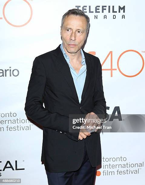 Michael Wincott arrives at the "Forsaken" premiere during 2015 Toronto International Film Festival held at Roy Thomson Hall on September 16, 2015 in...