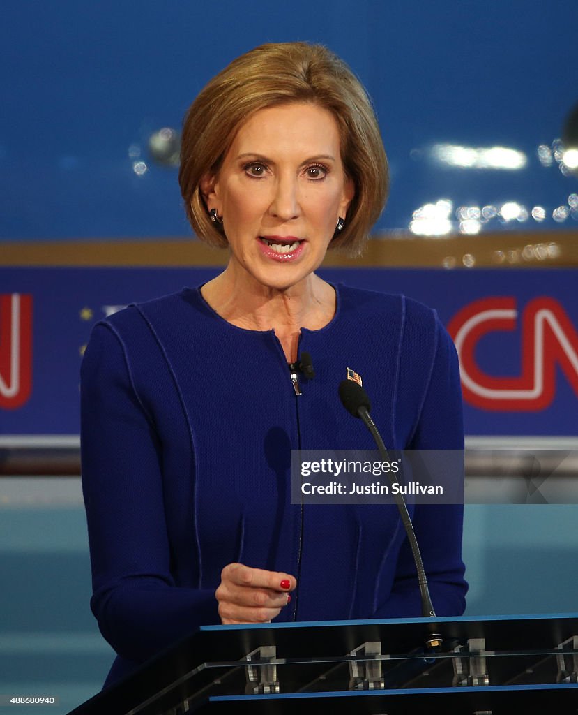 Republican Candidates Take Part In Debates At Reagan Library In Simi Valley
