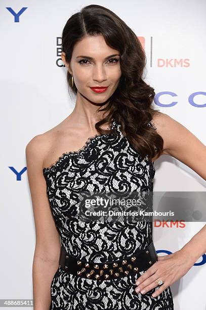 Model Teresa Moore attends the 2014 Delete Blood Cancer Gala Honoring Evan Sohn and the Sohn Conference Foundation at Cipriani Wall Street on May 7,...