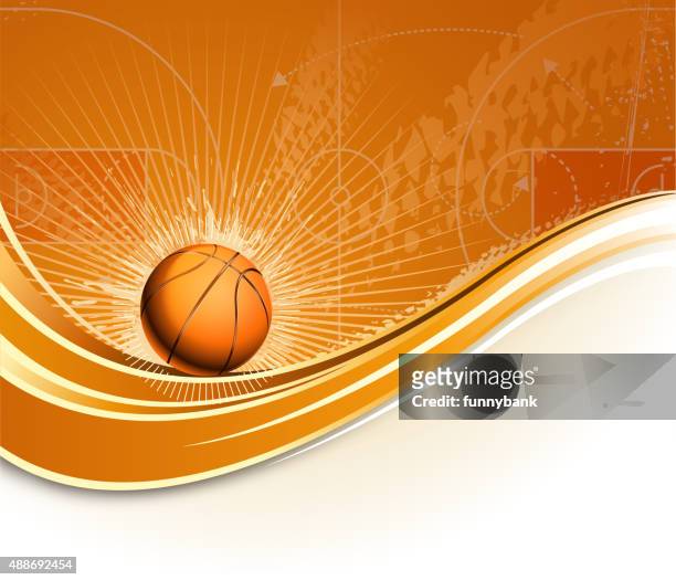 ilustraciones, imágenes clip art, dibujos animados e iconos de stock de la fase de planificación de baloncesto - cancha de baloncesto