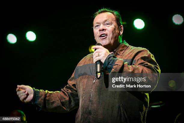 Ali Campbell of UB40 performs on Day 1 of the CityFolk Festival at Lansdowne Park on September 16, 2015 in Ottawa, Canada.