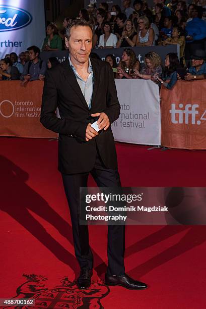 Actor Michael Wincott attends the 'Forsaken' premiere during the 2015 Toronto International Film Festival at Roy Thomson Hall on September 16, 2015...