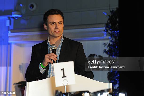 Jonathan Novach attends the Third Annual All Star Mixology Competition at SkyBar at the Mondrian Los Angeles on September 16, 2015 in West Hollywood,...