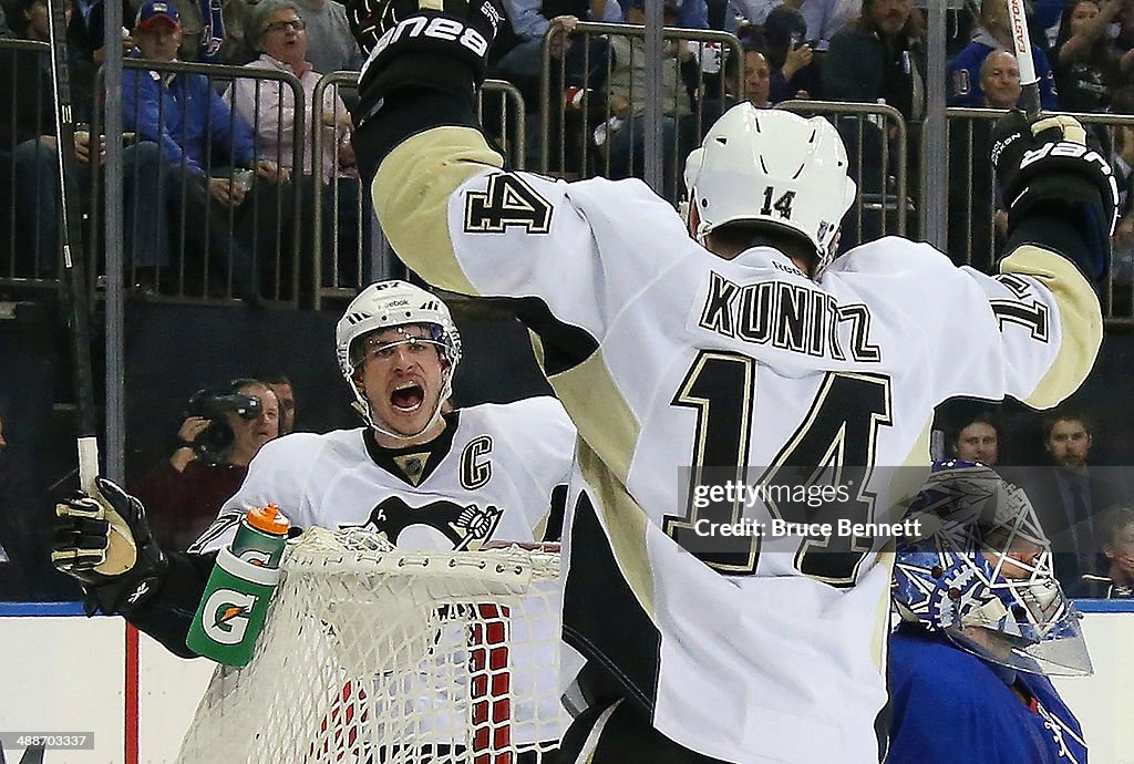 Pittsburgh Penguins v New York Rangers - Game Four