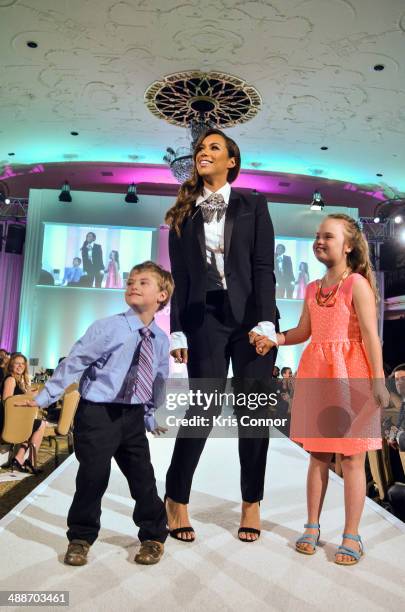 Leona Lewis attends the 2014 Global Down Syndrome Foundations Be Beautiful Be Yourself DC Gala at Renaissance Mayflower Hotel on May 7, 2014 in...
