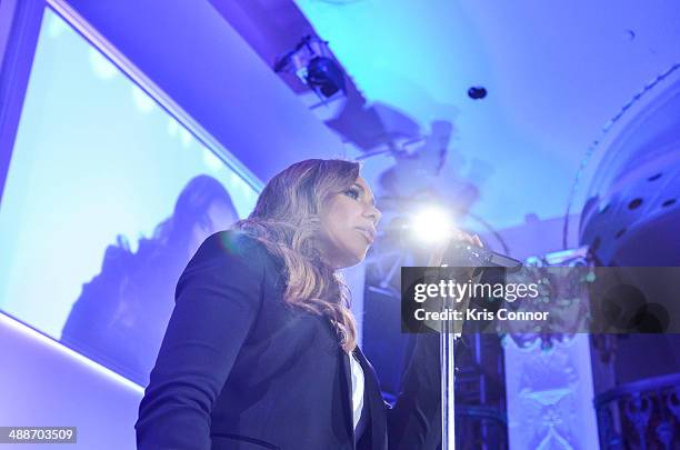 Leona Lewis attends the 2014 Global Down Syndrome Foundations Be Beautiful Be Yourself DC Gala at Renaissance Mayflower Hotel on May 7, 2014 in...
